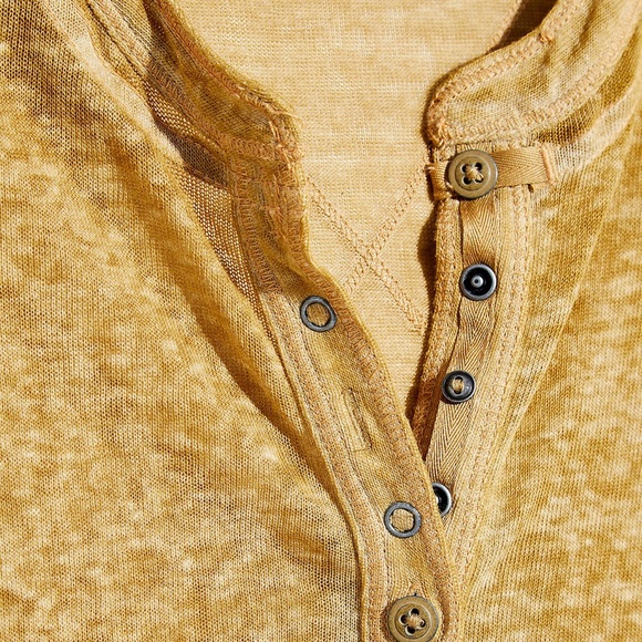 Free People Kia Tee Washed Moss (S) - Picture 3 of 4